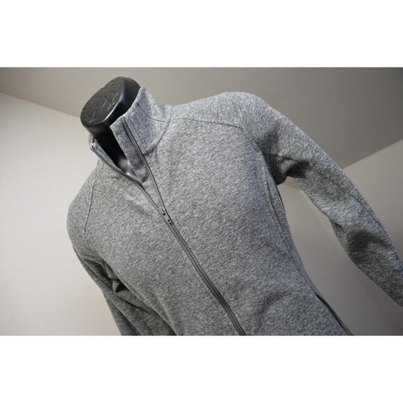 Duluth Trading Co. Full Zip Fleece Sweater Gray Polyester Womens Size Small - Picture 2 of 7